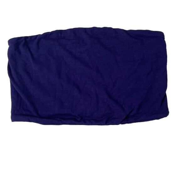 Free People New! Intimately Blue Tube Top Size M Soft Stretchy Beach Layering - Picture 8 of 8